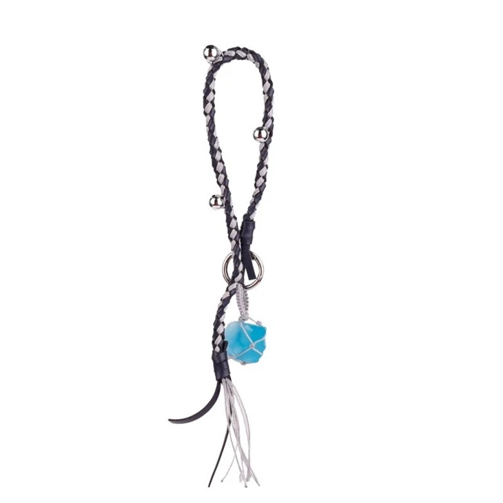 Charm Gemstone Keychain | Hand Woven Healing Accessories high quality