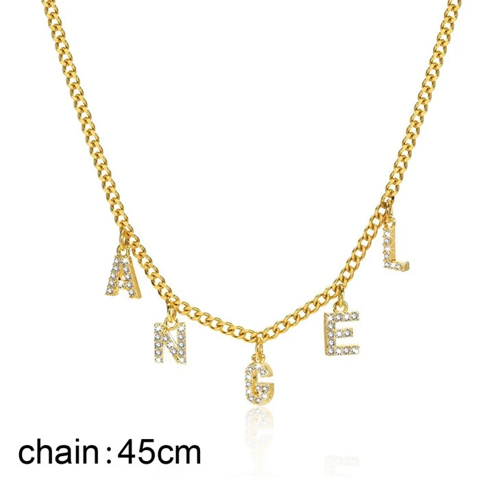 Personalized Letter Chain Necklace price
