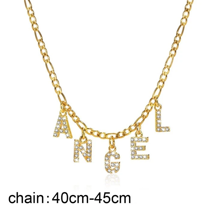 Personalized Letter Chain Necklace price