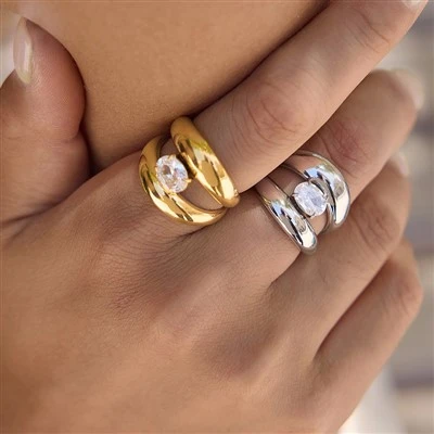 ন্যূনতম ডাবল লেয়ার ওপেন ব্যান্ড